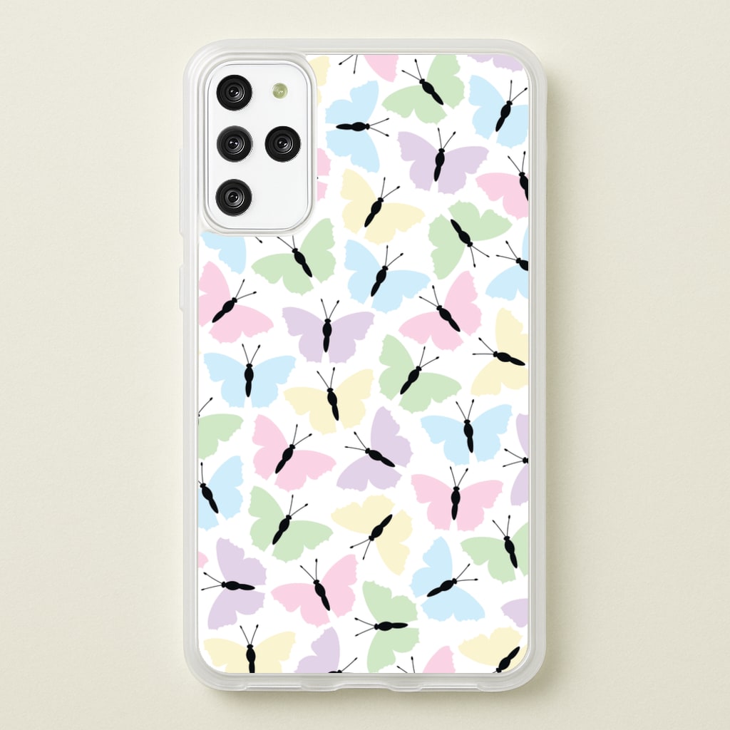 Multi Coloured Butterfly - Butterfly Patterns - Butterfly Patterns Phone Case for Galaxy S20 Plus