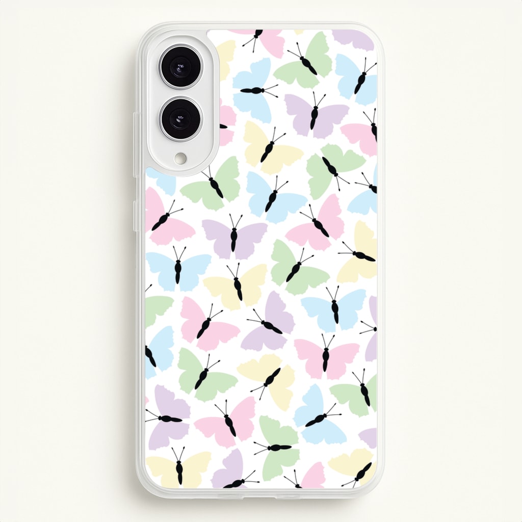 Multi Coloured Butterfly - Butterfly Patterns - Butterfly Patterns Phone Case for Galaxy S25 Edge