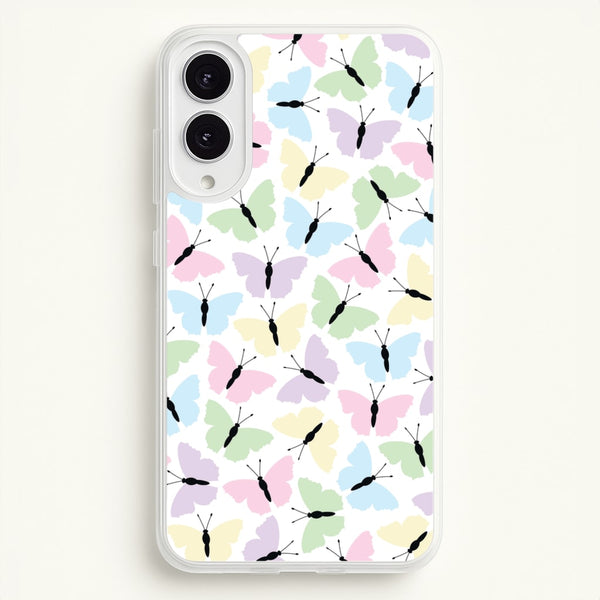 Multi Coloured Butterfly - Butterfly Patterns - Butterfly Patterns Phone Case for Galaxy S25 Edge