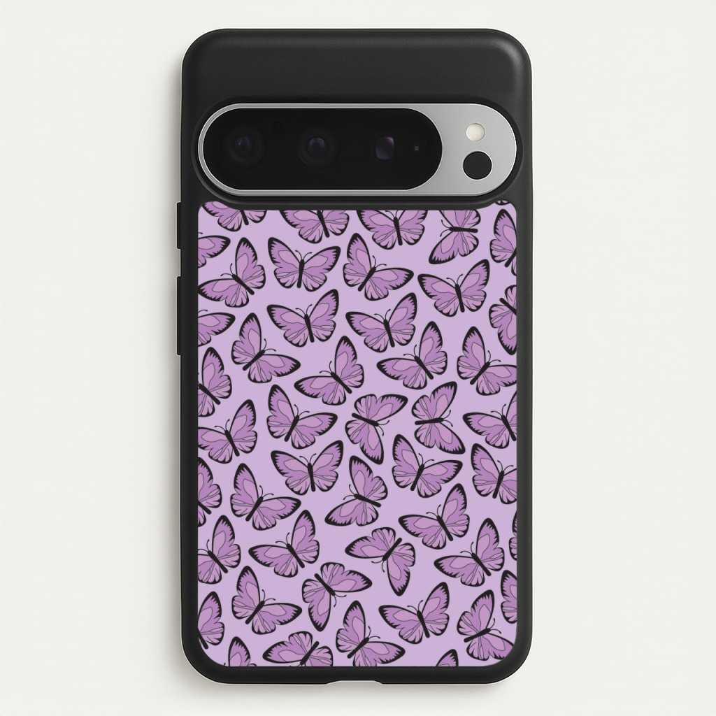 Purple Butterfly - Butterfly Patterns - Butterfly Patterns Phone Case for Google Pixel 9 Pro XL