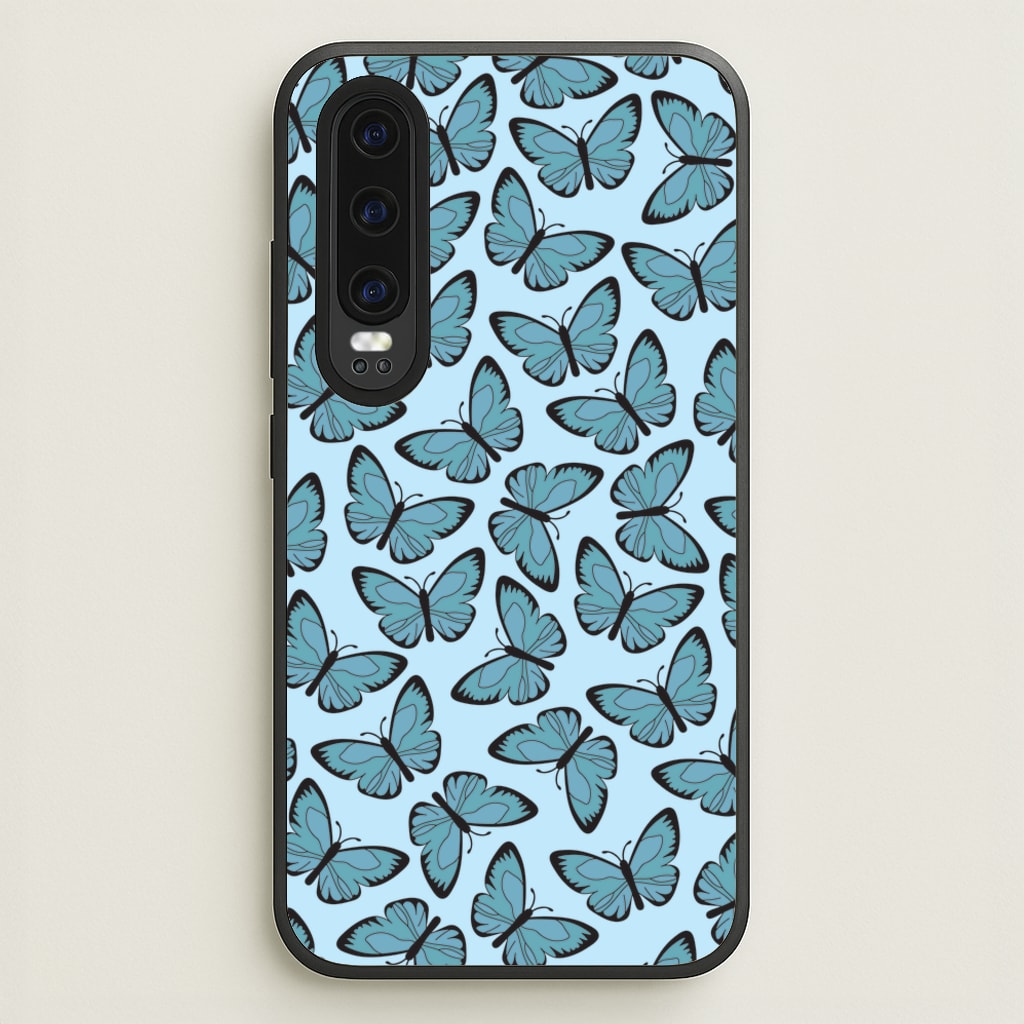 Blue Butterfly - Butterfly Patterns - Butterfly Patterns Phone Case for Huawei P30