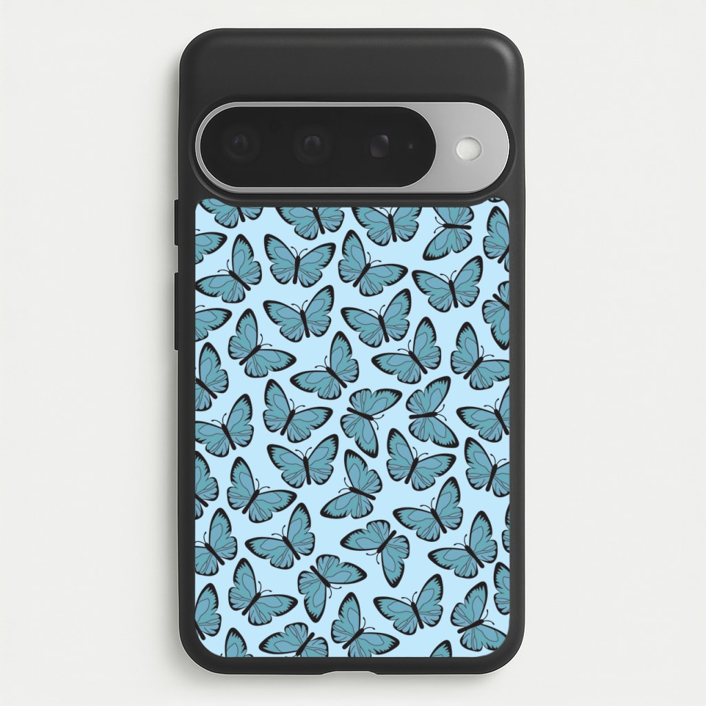 Blue Butterfly - Butterfly Patterns Phone Case for Google Pixel 10 Pro XL