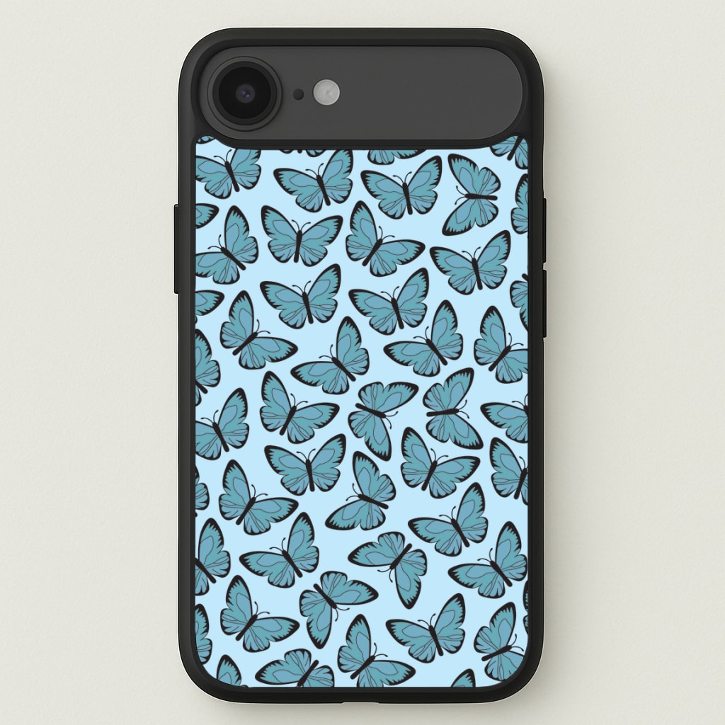 Blue Butterfly - Butterfly Patterns Phone Case for iPhone 17 Air