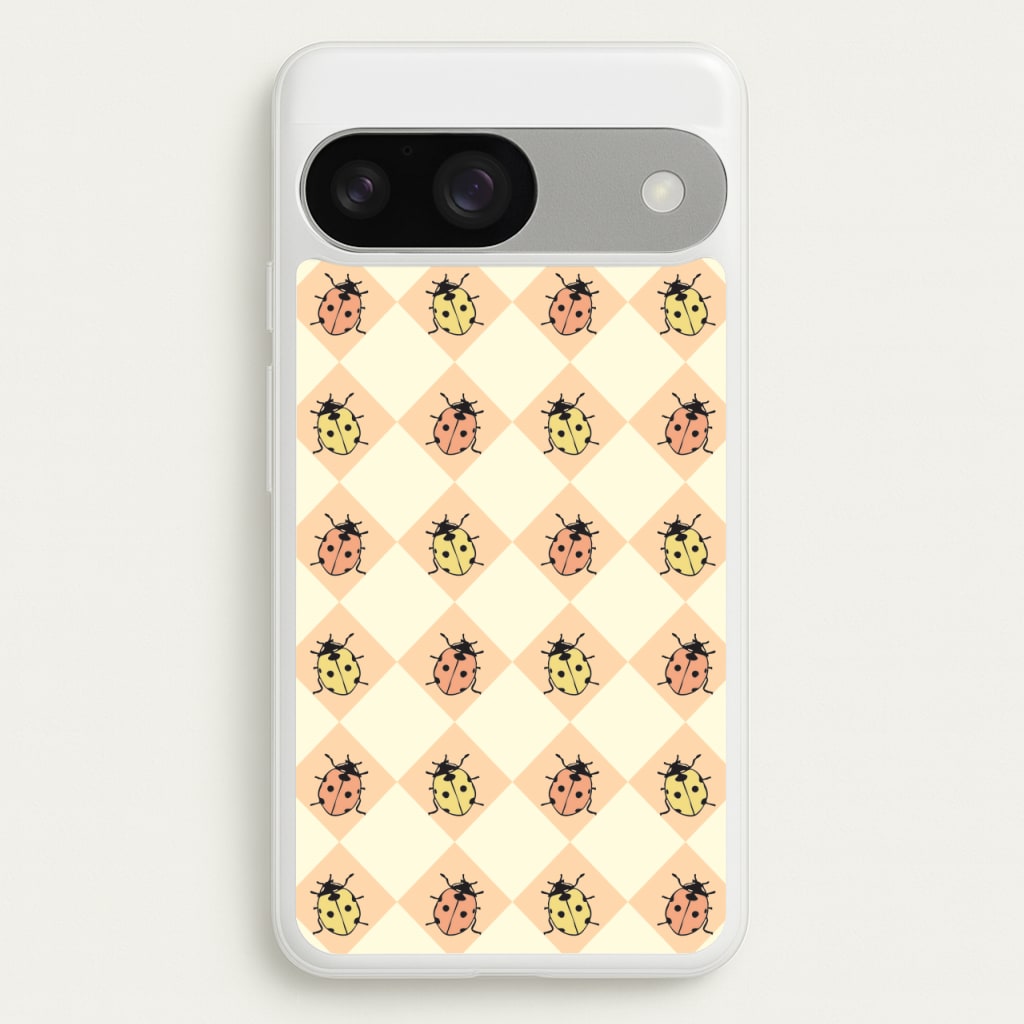 Argyle Ladybugs Pattern - Patterns Phone Case for Google Pixel 9 / 9 Pro