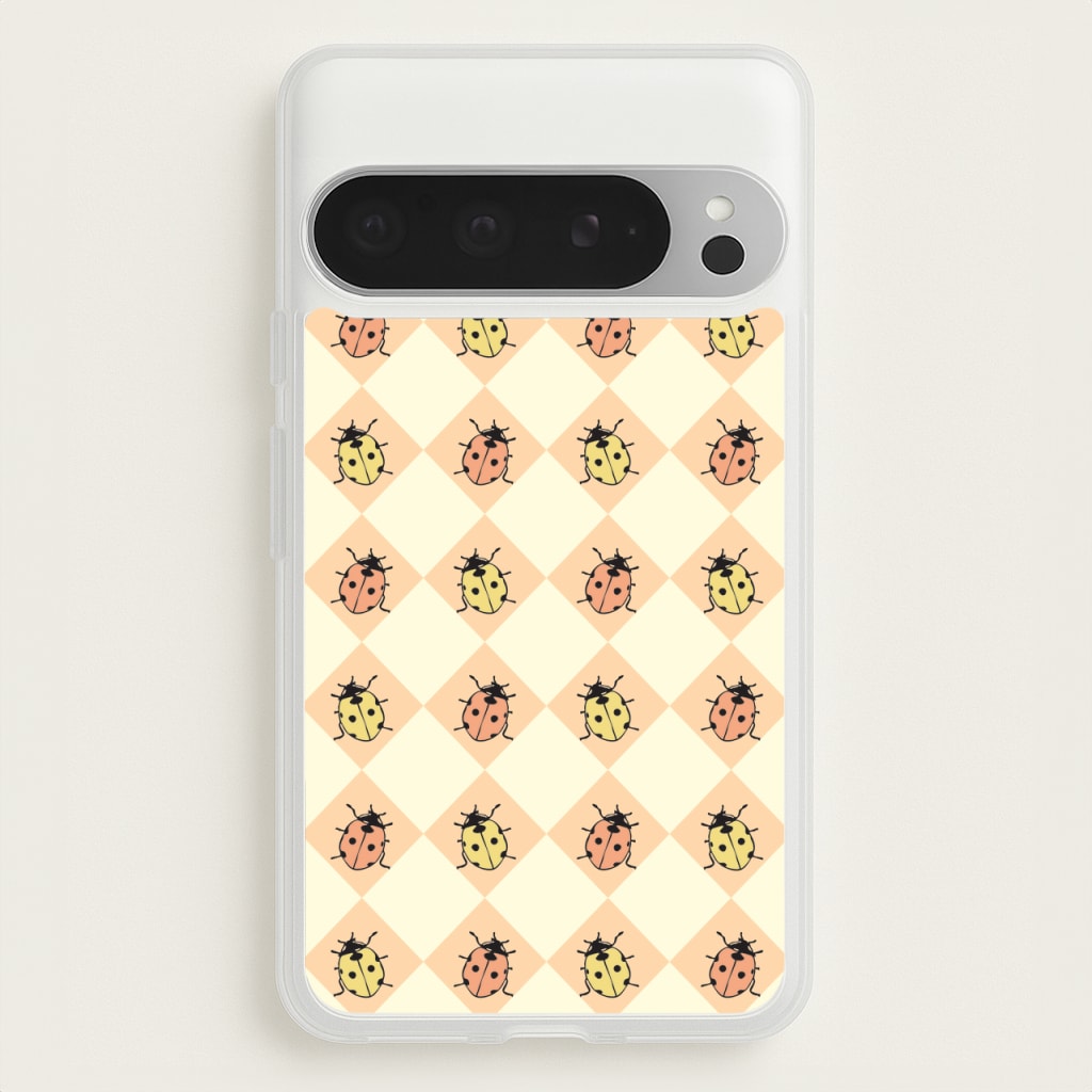 Argyle Ladybugs Pattern - Patterns Phone Case for Google Pixel 9 Pro XL