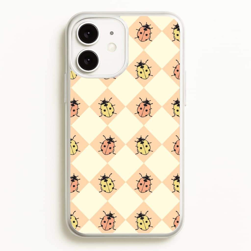 Argyle Ladybugs Pattern - Patterns Phone Case for iPhone 11