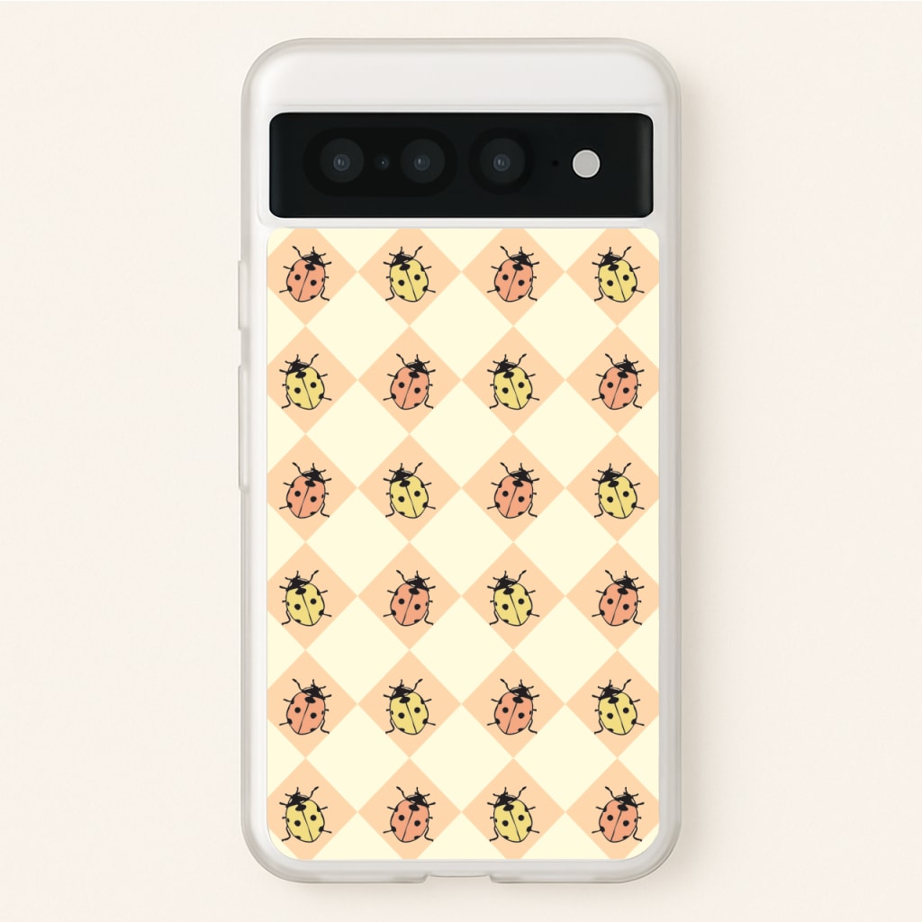 Argyle Ladybugs Pattern - Patterns Phone Case for Google Pixel 7 Pro