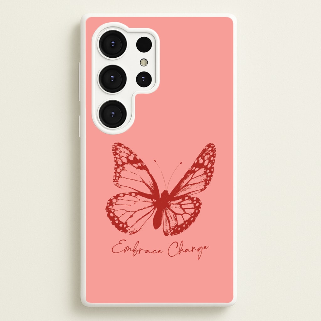 Embrace Change Butterfly - Patterns Phone Case for Galaxy S25 Ultra
