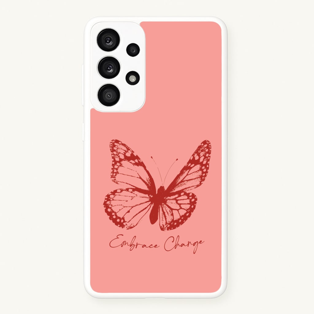 Embrace Change Butterfly - Patterns Phone Case for Galaxy A33