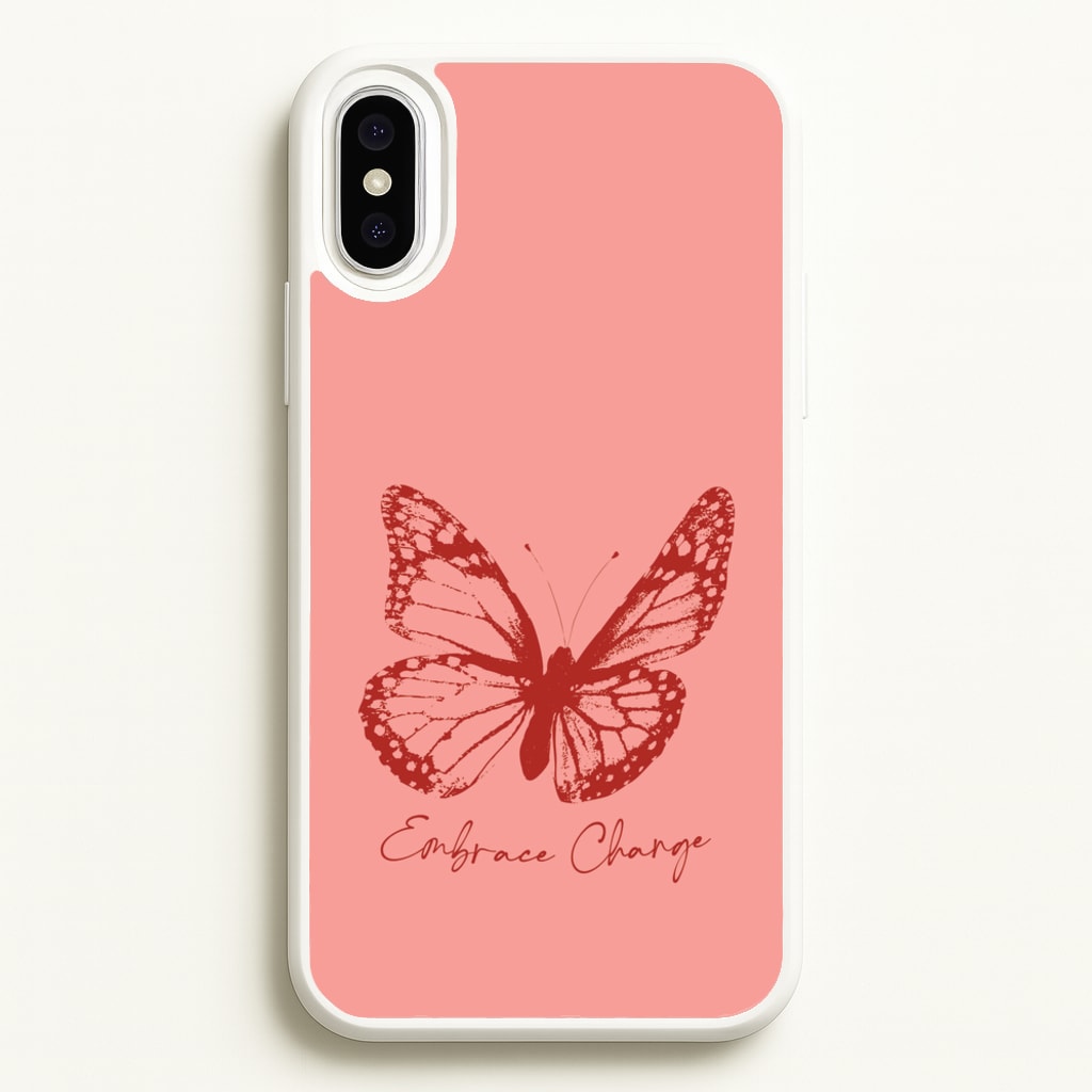 Embrace Change Butterfly - Patterns Phone Case for iPhone XS Max