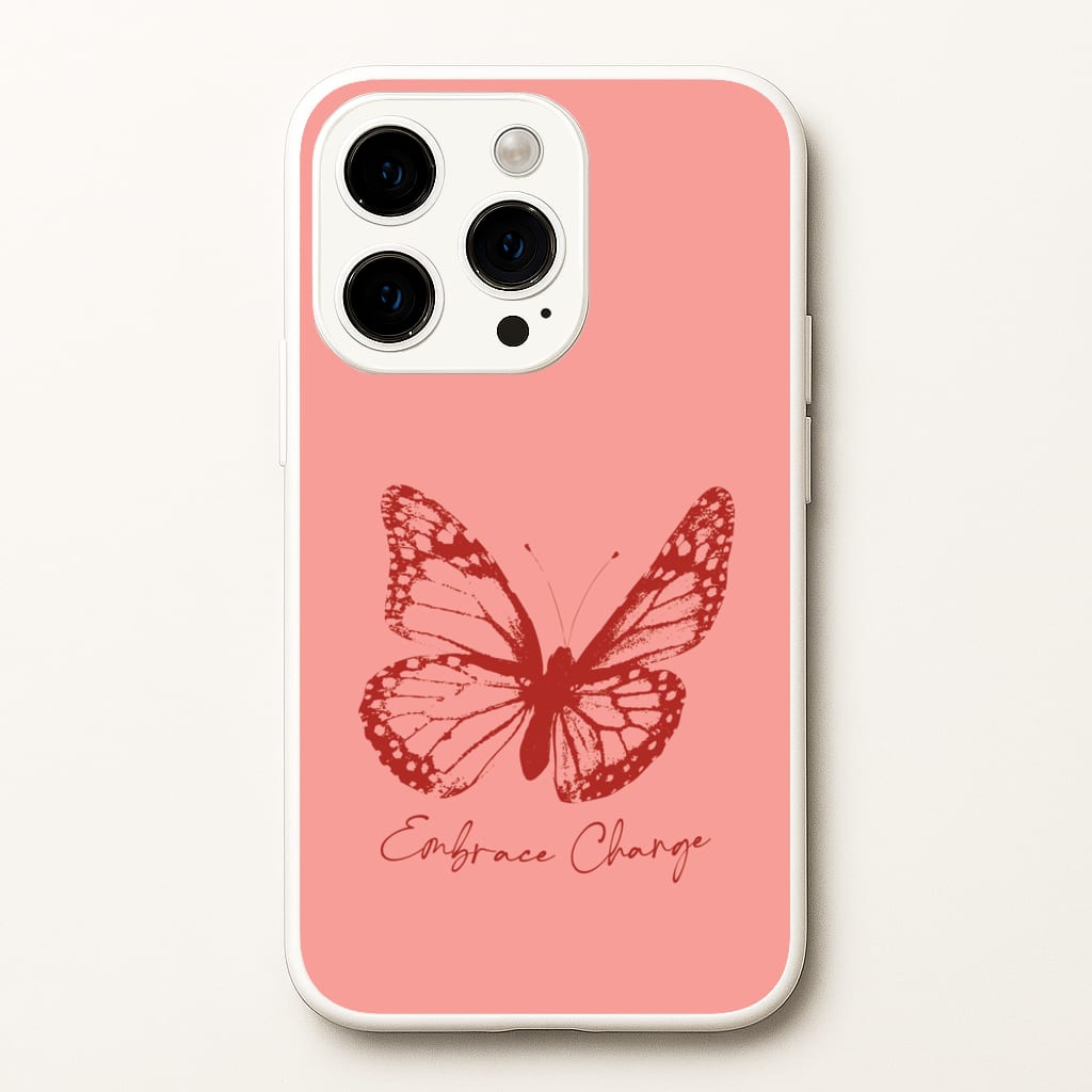 Embrace Change Butterfly - Patterns Phone Case for iPhone 15 Pro