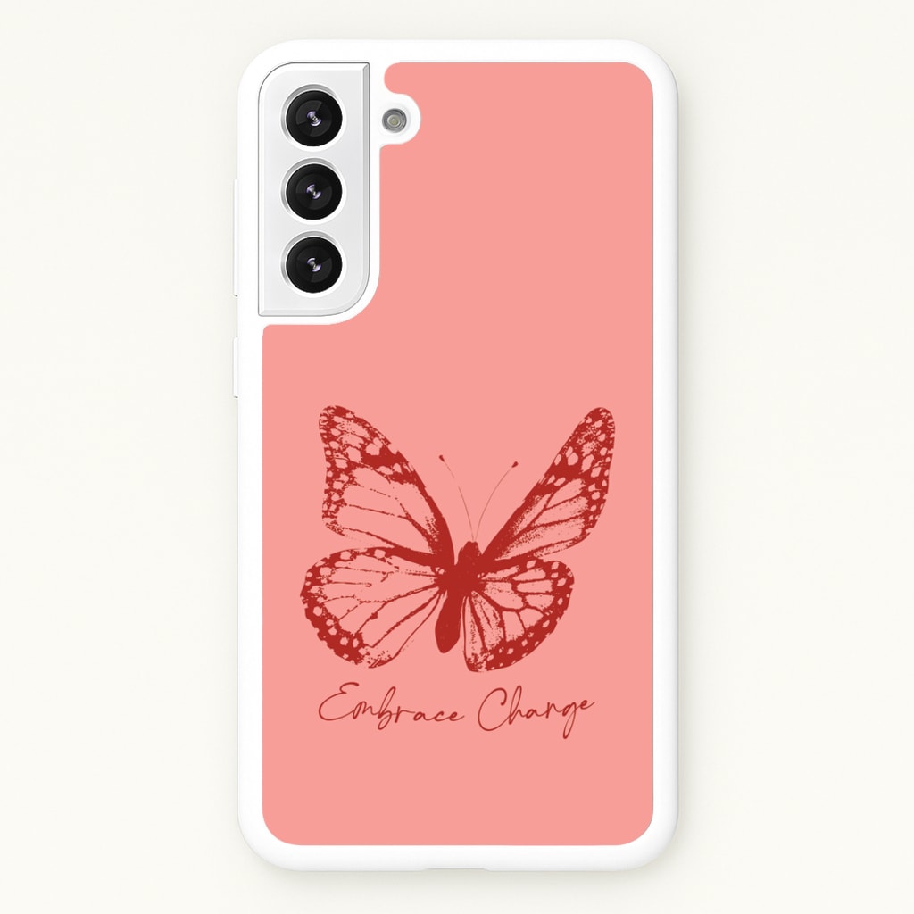Embrace Change Butterfly - Patterns Phone Case for Galaxy S22
