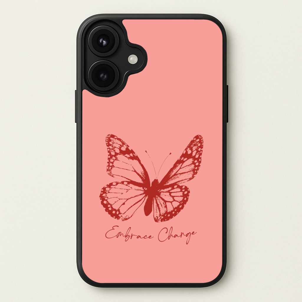 Embrace Change Butterfly Phone Case for iPhone 17