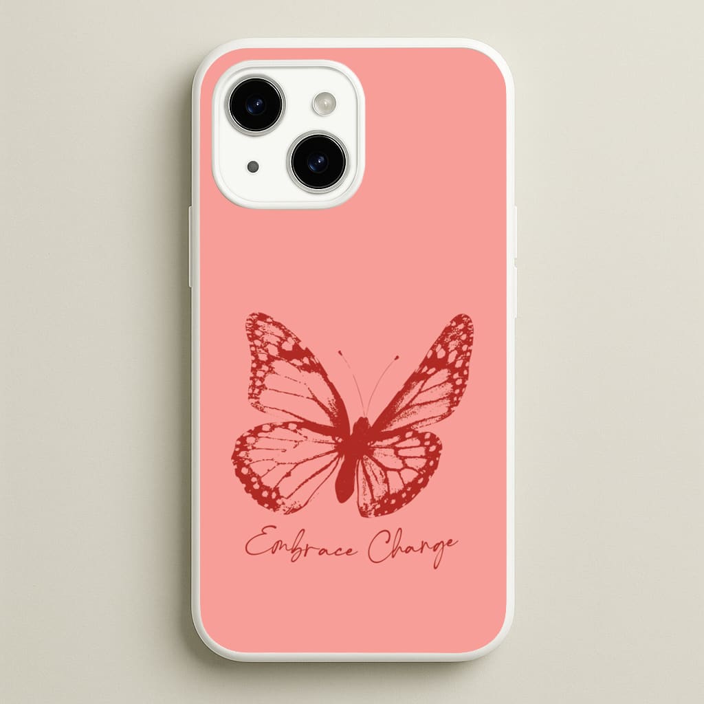 Embrace Change Butterfly - Patterns Phone Case for iPhone 15 Plus