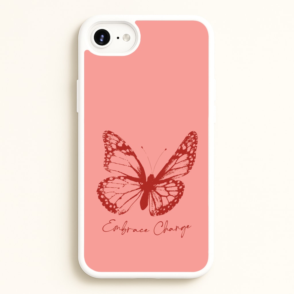 Embrace Change Butterfly - Patterns Phone Case for iPhone 6 Plus / 7 Plus / 8 Plus