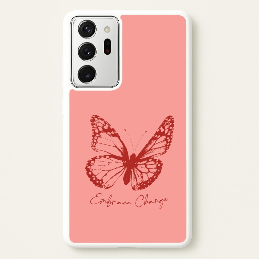 Embrace Change Butterfly - Patterns Phone Case for Galaxy Note 20 Ultra