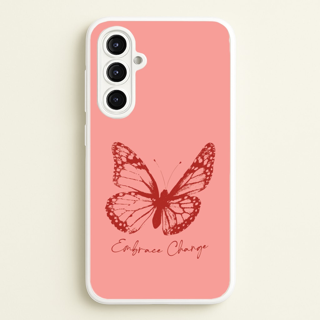 Embrace Change Butterfly - Patterns Phone Case for Galaxy A16