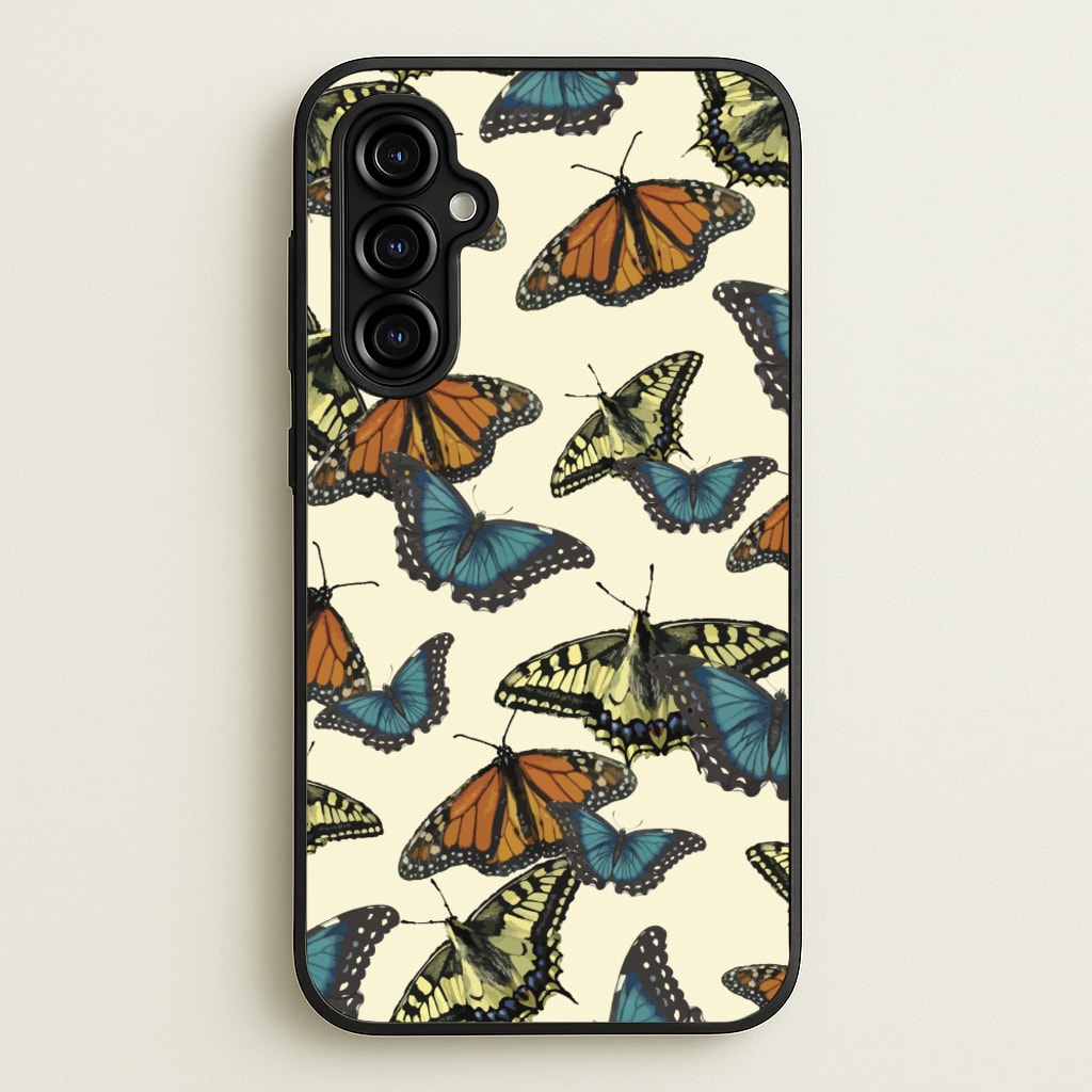 Butterfly Assortment Pattern - Patterns Phone Case for Galaxy A54