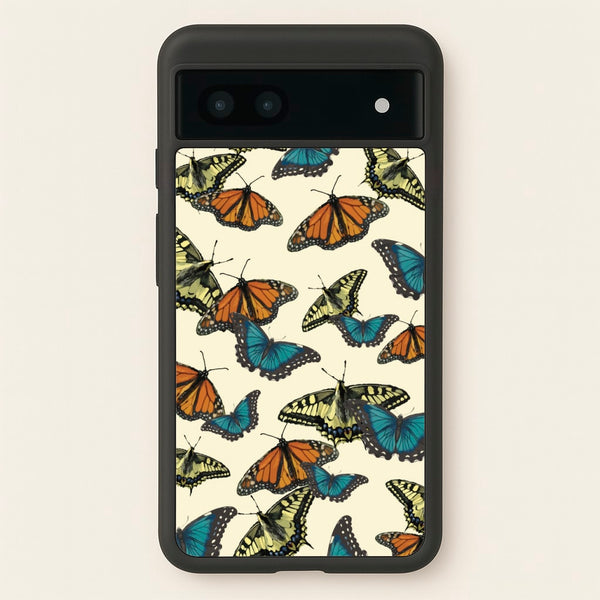 Butterfly Assortment Pattern - Patterns Phone Case for Google Pixel 7a