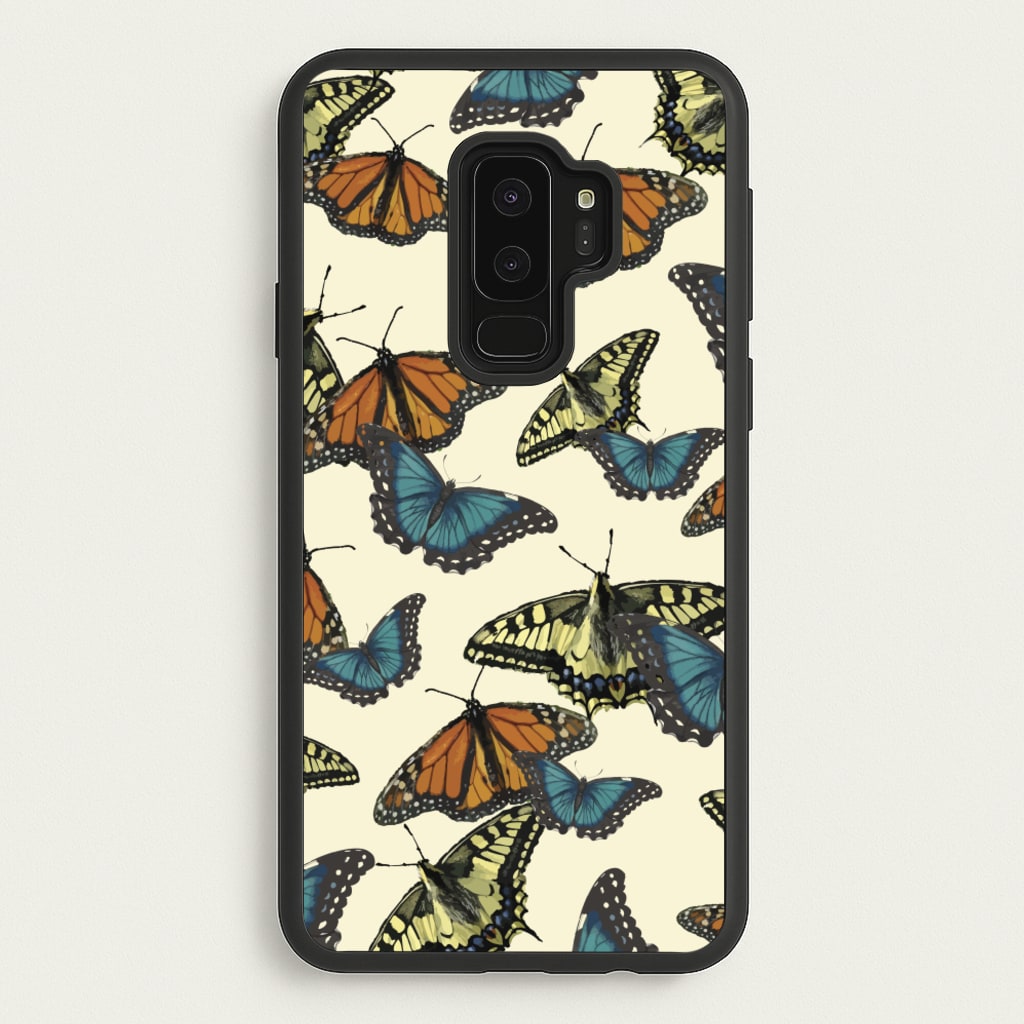 Butterfly Assortment Pattern - Patterns Phone Case for Galaxy S9 Plus