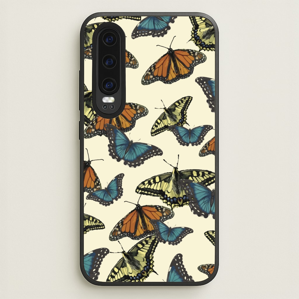 Butterfly Assortment Pattern - Patterns Phone Case for Huawei P30