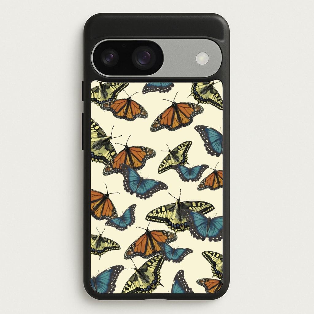 Butterfly Assortment Pattern - Patterns Phone Case for Google Pixel 9 / 9 Pro