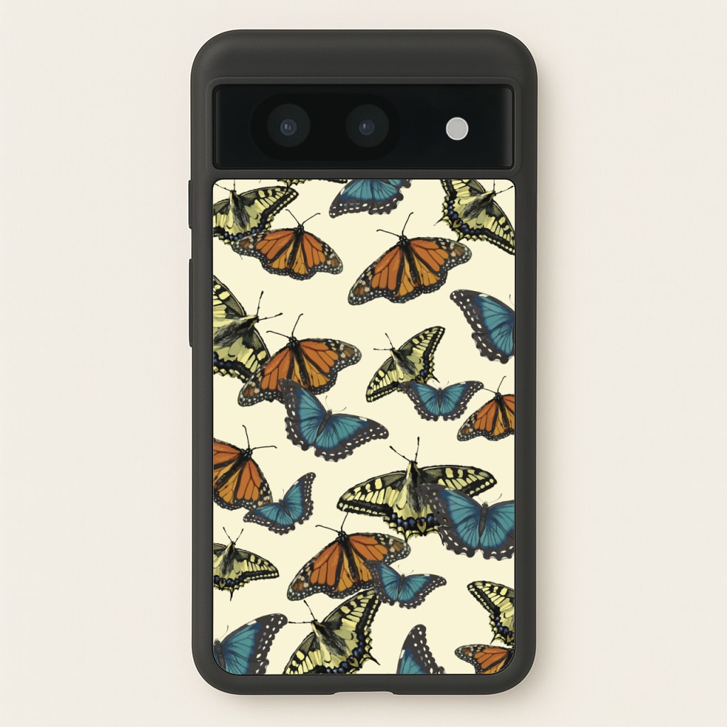 Butterfly Assortment Pattern - Patterns Phone Case for Google Pixel 8a