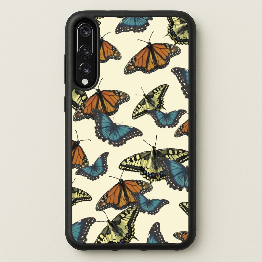 Butterfly Assortment Pattern - Patterns Phone Case for Huawei P20 Pro