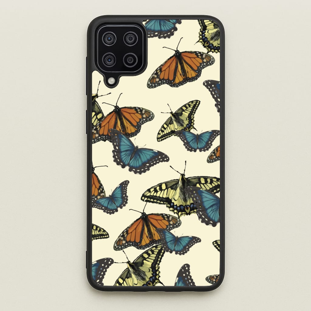 Butterfly Assortment Pattern - Patterns Phone Case for Galaxy A12