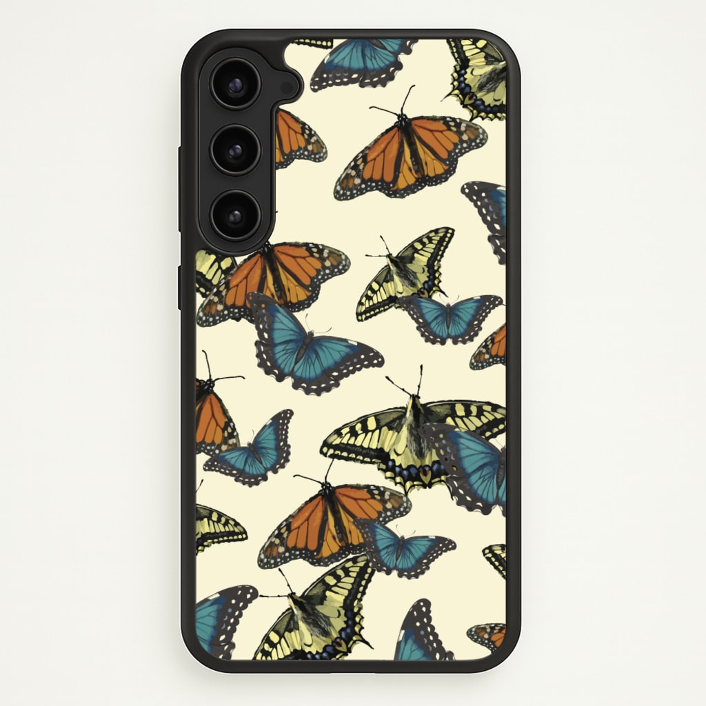 Butterfly Assortment Pattern - Patterns Phone Case for Galaxy S23 Plus
