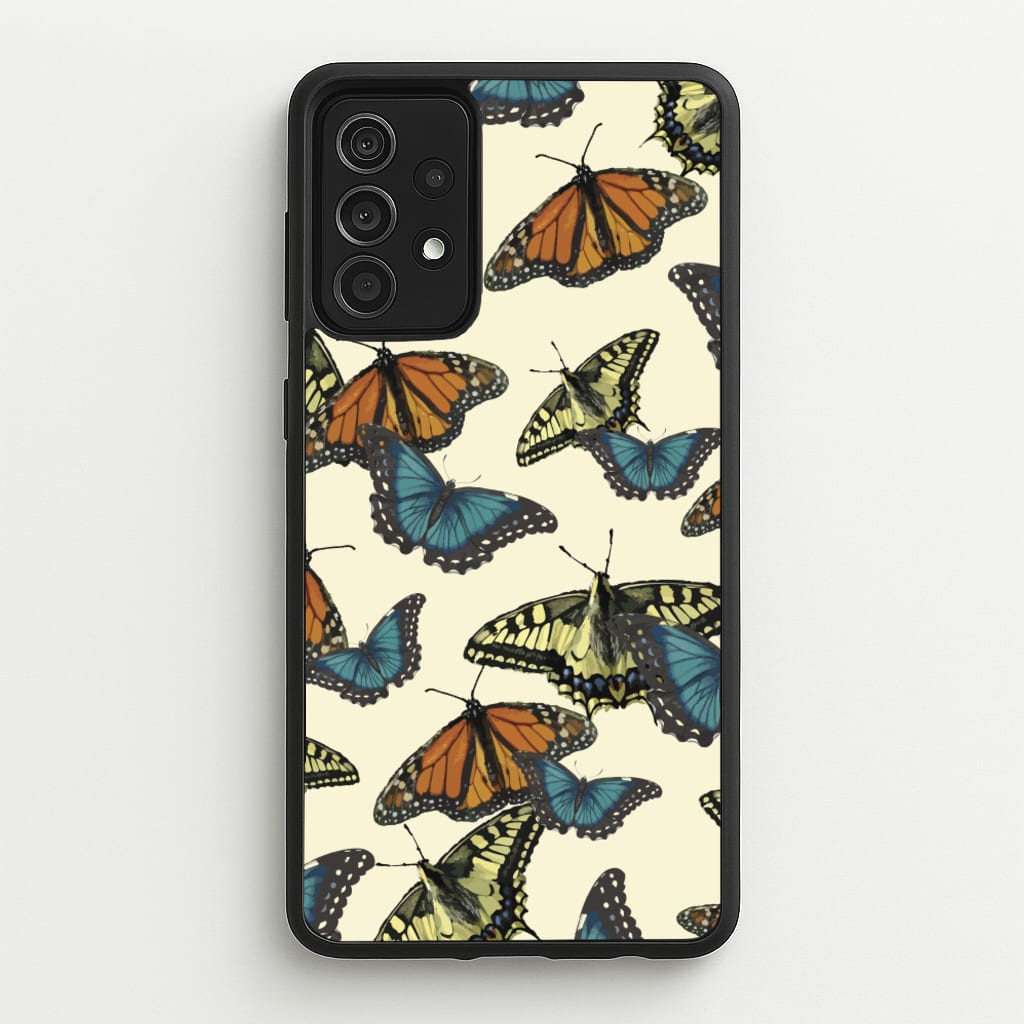 Butterfly Assortment Pattern - Patterns Phone Case for Galaxy A52 / A52s