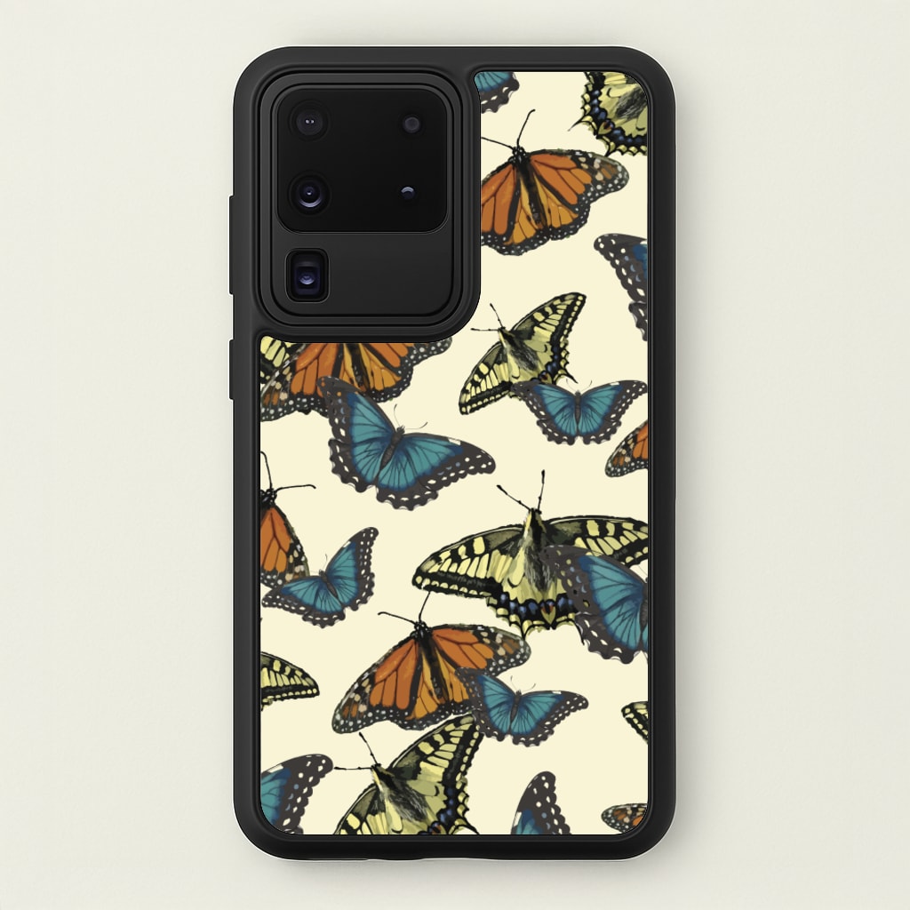 Butterfly Assortment Pattern - Patterns Phone Case for Galaxy S20 Ultra