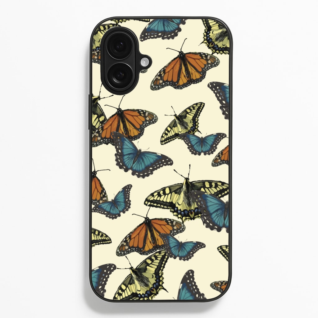 Butterfly Assortment Pattern - Patterns Phone Case for iPhone 16 Plus
