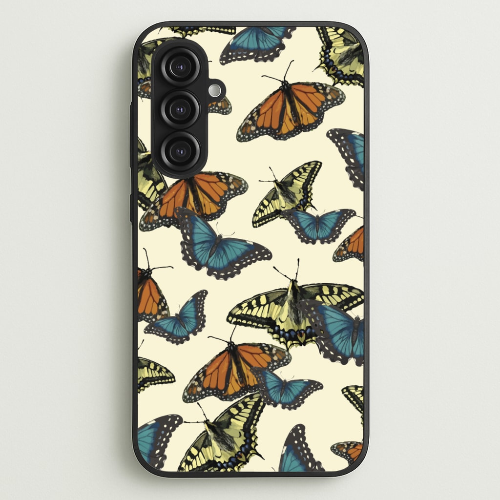 Butterfly Assortment Pattern - Patterns Phone Case for Galaxy S23FE
