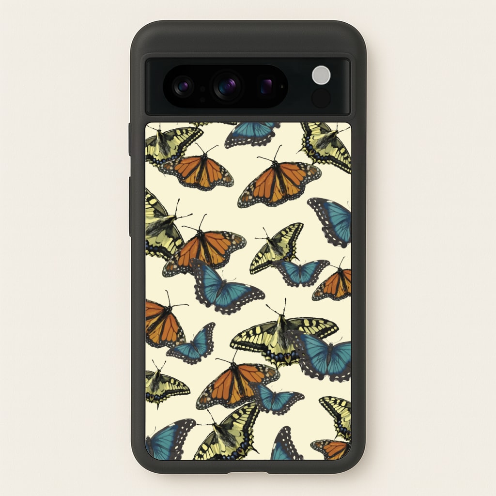 Butterfly Assortment Pattern - Patterns Phone Case for Google Pixel 8 Pro