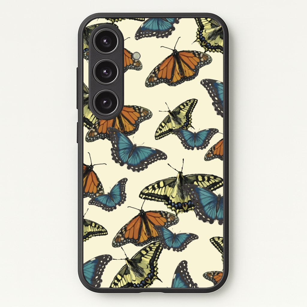 Butterfly Assortment Pattern - Patterns Phone Case for Galaxy S24FE