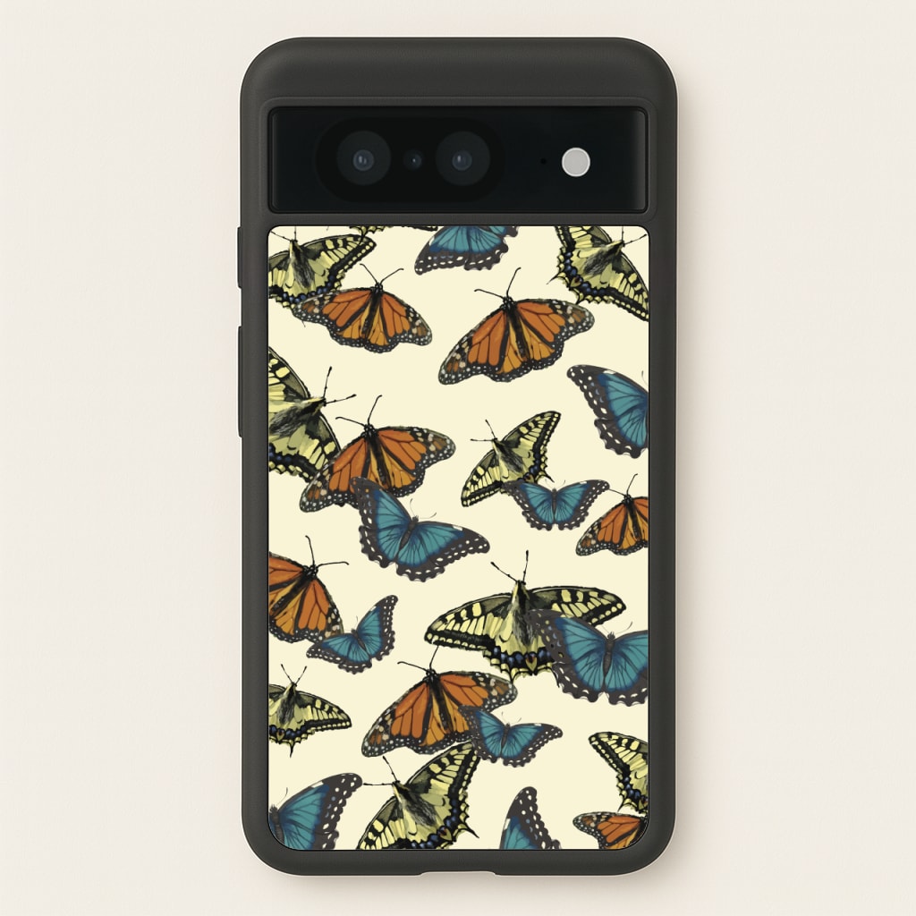 Butterfly Assortment Pattern - Patterns Phone Case for Google Pixel 8
