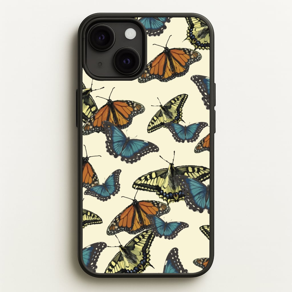 Butterfly Assortment Pattern - Patterns Phone Case for iPhone 13
