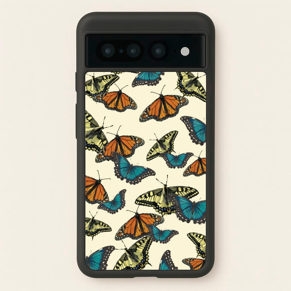 Butterfly Assortment Pattern - Patterns Phone Case for Google Pixel 7 Pro