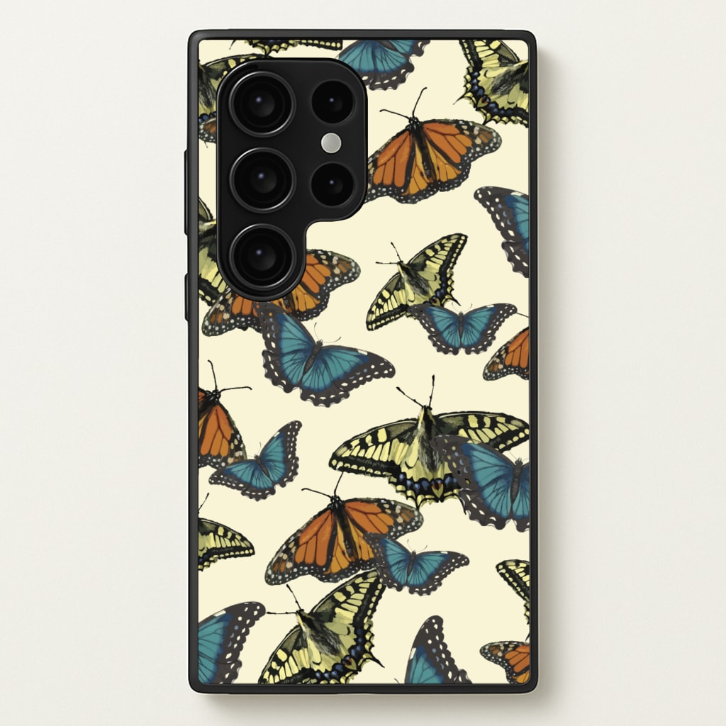 Butterfly Assortment Pattern - Patterns Phone Case for Galaxy S24 Ultra