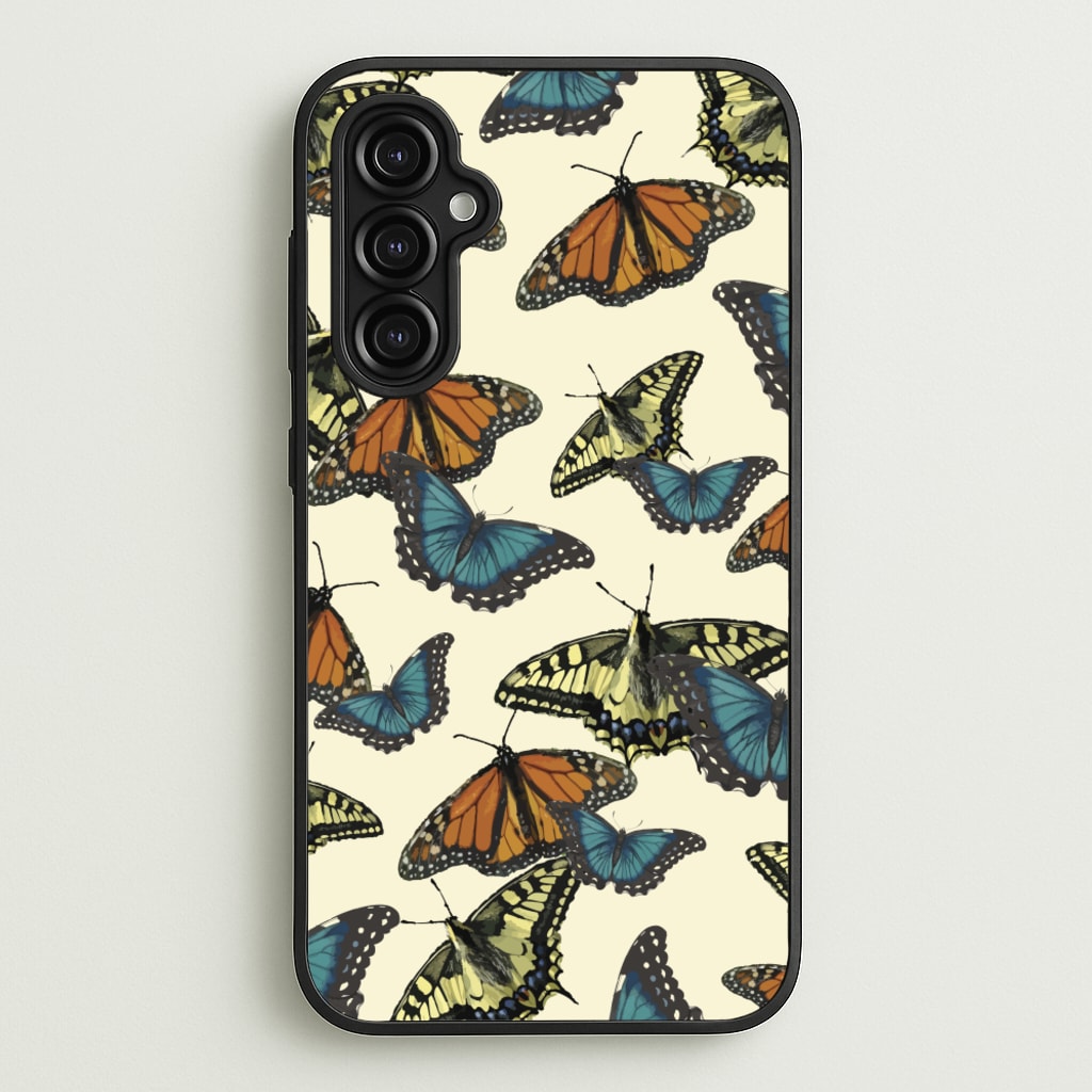 Butterfly Assortment Pattern - Patterns Phone Case for Galaxy A14