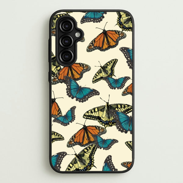 Butterfly Assortment Pattern - Patterns Phone Case for Galaxy A14
