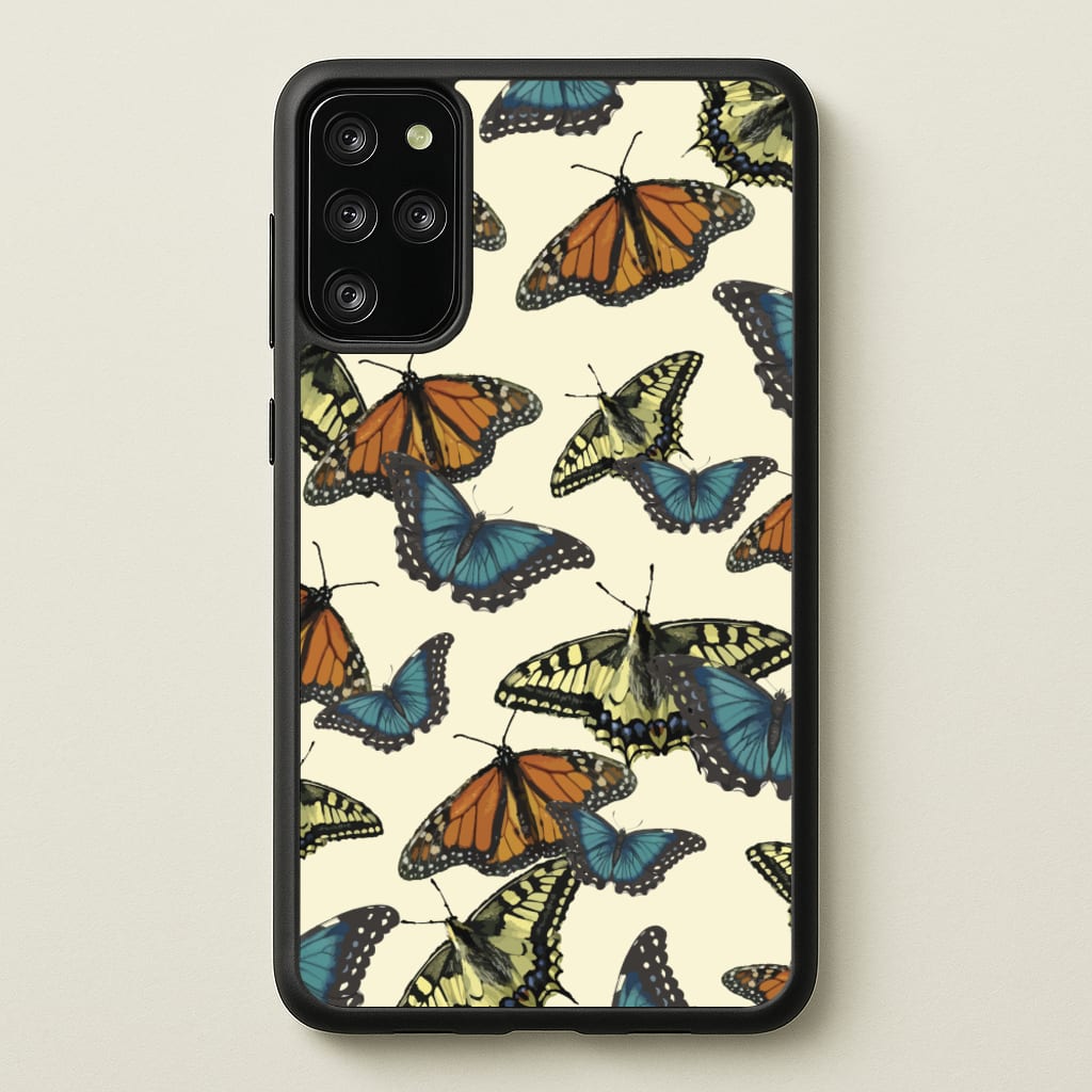 Butterfly Assortment Pattern - Patterns Phone Case for Galaxy S20 Plus