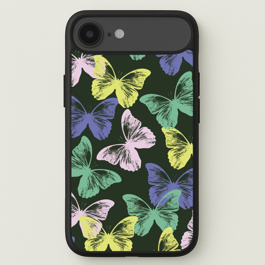 Colourful Butterfly Stamps Pattern Phone Case for iPhone 17 Air