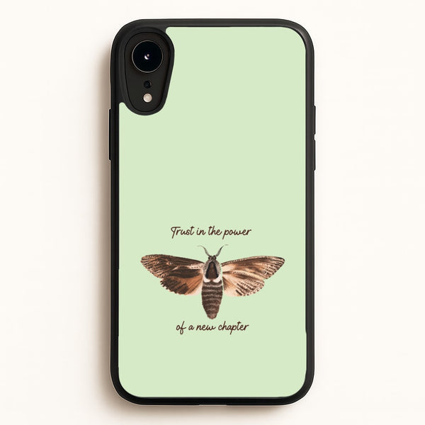 Trust In The Power Of A New Chapter - Patterns Phone Case for iPhone XR