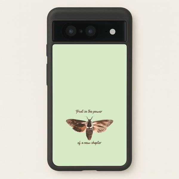 Trust In The Power Of A New Chapter - Patterns Phone Case for Google Pixel 8