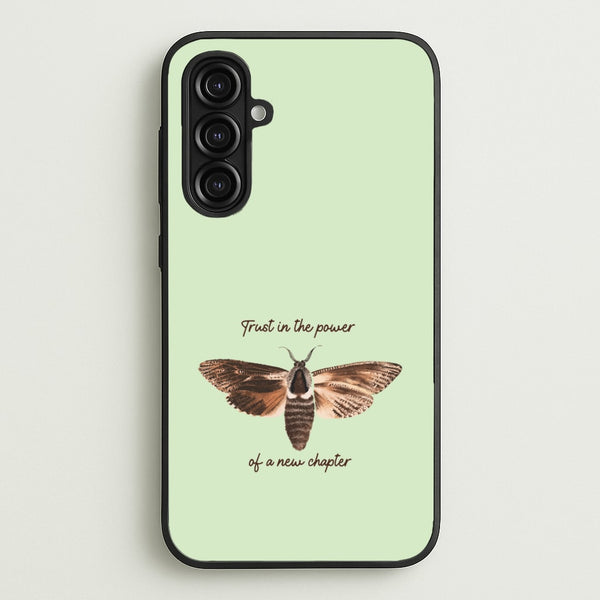 Trust In The Power Of A New Chapter - Patterns Phone Case for Galaxy A16