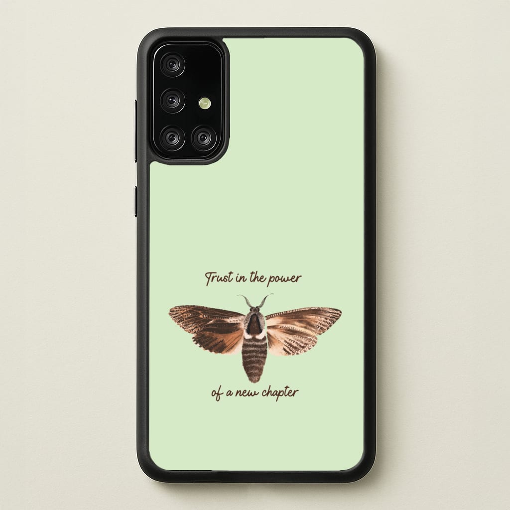 Trust In The Power Of A New Chapter - Patterns Phone Case for Galaxy A71