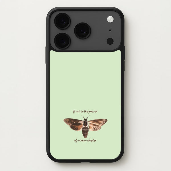 Trust In The Power Of A New Chapter Phone Case for iPhone 17 Pro