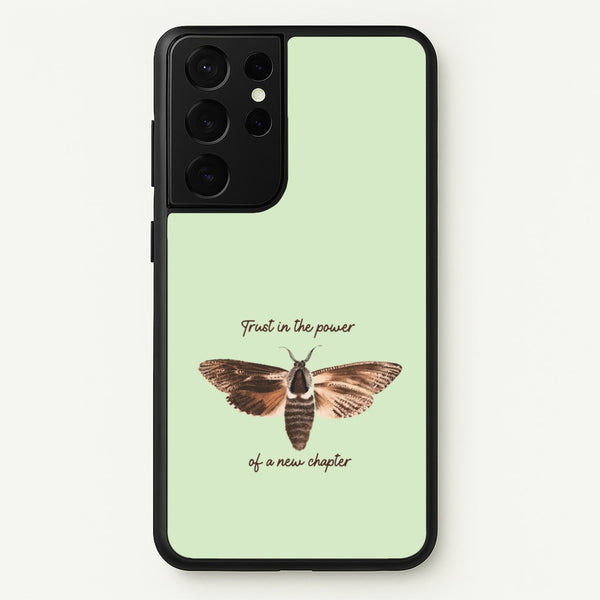 Trust In The Power Of A New Chapter - Patterns Phone Case for Galaxy S21 Ultra